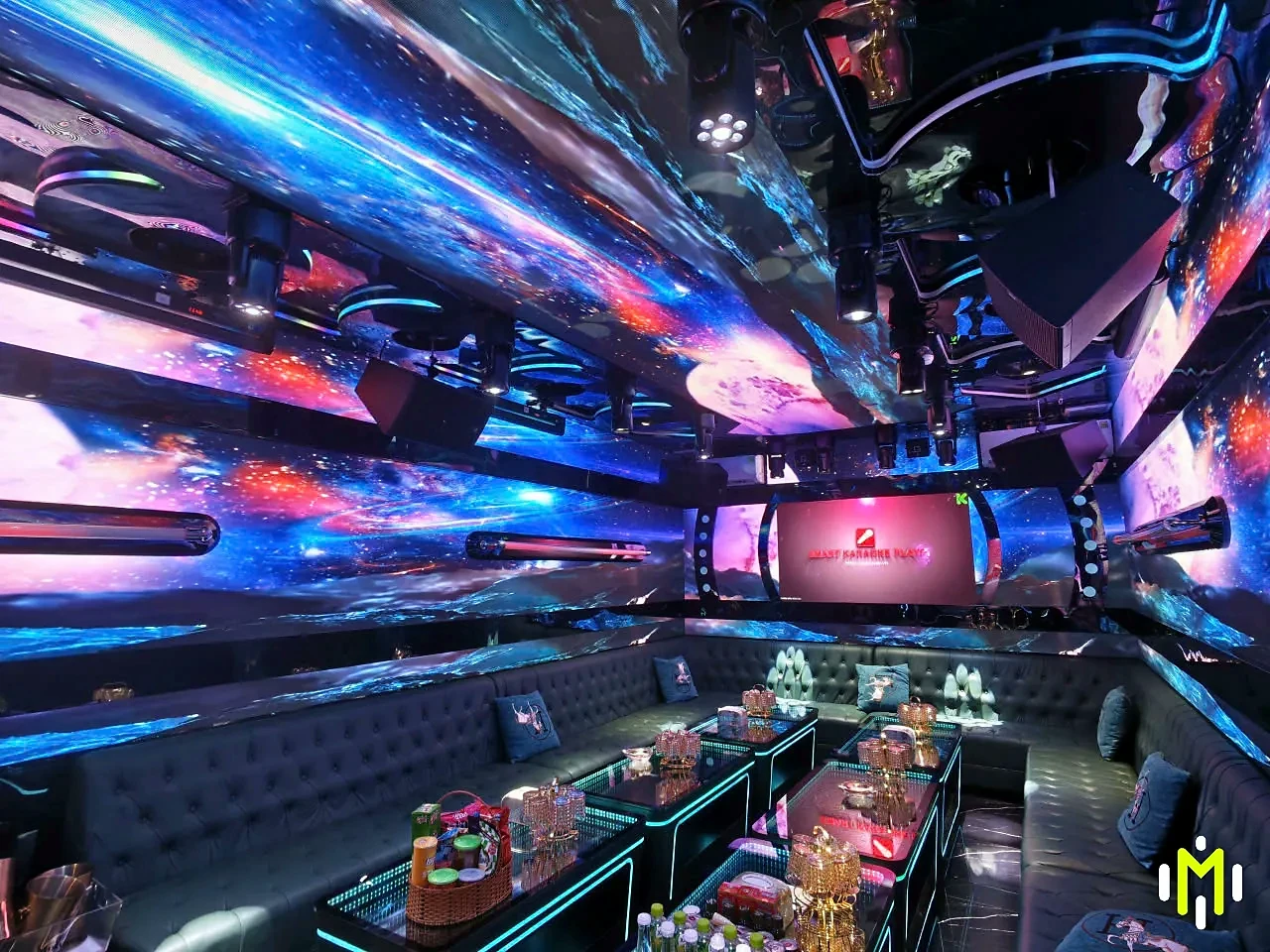 BOSS VILLA VIP11 寬敞別墅型 KTV 包房實景