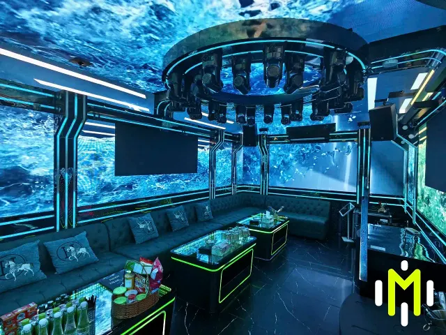 MATRIX VIP 1 水波光效主題包房實景