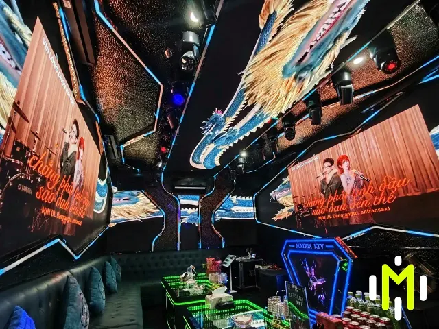 MATRIX VIP 3 座席區主螢幕與分區燈光